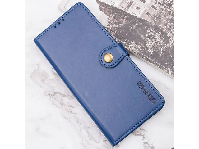 Шкіряний чохол-книжка GETMAN Gallant (PU) для Samsung Galaxy A53 5G Синій - Фото 8