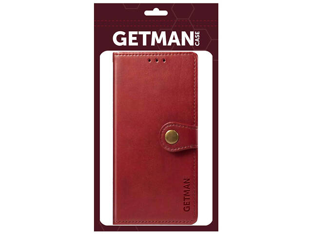 Шкіряний чохол-книжка GETMAN Gallant (PU) для Samsung Galaxy A53 5G Червоний - Фото 5