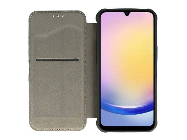 Кожаный чехол-книжка GETMAN Razor (PU) для Samsung Galaxy A35 Black - Фото 4