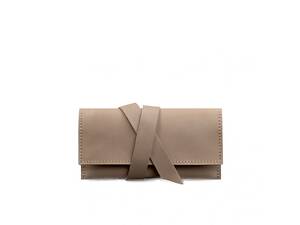 Кожаный кисет для табака BlankNote 1.0 светло-бежевый Crazy Horse