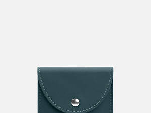 Шкіряний гаманець The Wings 2.2 зелений 10,5х9,5х1,5 см