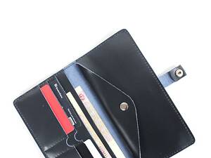 Шкіряний тревел кейс 2.0 синій The Wings