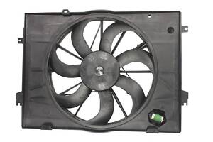 Кожух с вентилятором радиатора Hyundai Tucson 04-13; Kia Sportage 04-10 (Тайвань) тип Doowon 253801F250
