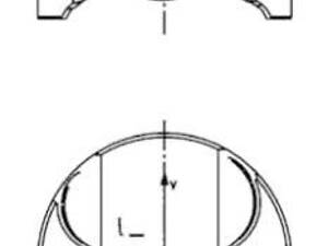 KOLBENSCHMIDT 40085600 Поршень BMW 5 (E60) 2.0 i 07-10/X3 (E83) 2.0 i 05-11 N46 (STD) (84.00mm/STD)