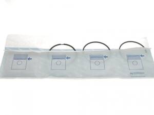 KOLBENSCHMIDT 800000810100 Поршневые кольца VW T4 1.9TD/2.4D 90-03 (80.51mm/+1.0) (1.75-2-3)