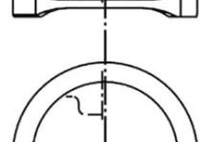 KOLBENSCHMIDT 99927620 Поршень Smart Cabrio/City-Coupe/Crossblade 0.7 03-07 M160 (67.00mm/+0.50)