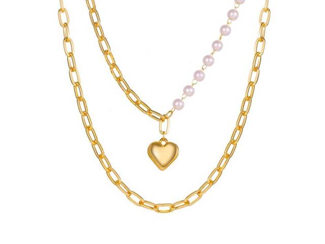 Кольє жіноче з кулоном 12072 80 см - Фото 3