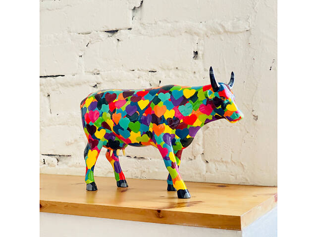 Колекційна статуетка корова Heartstanding Cow, Size L - Фото 3