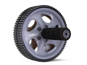 Колесо для преса PowerPlay PP-4345 Exercise Wheel (d16.5cm.) Сіре