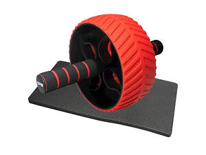 Колесо для пресса Power System PS-4107 Full Grip AB Red + коврик Red/Black
