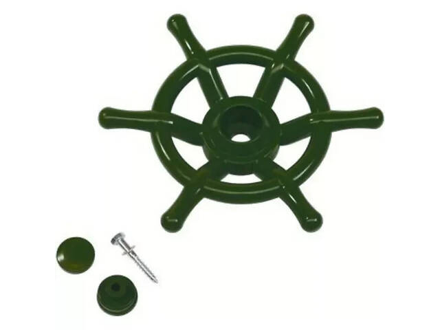 Колесо капитана Ø 35 см KBT Boat для детской площадки Зеленый - Фото 1