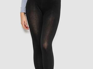 Колготи жіночі утеплені вовняні, колір чорний, 139R801