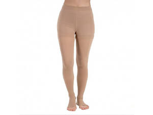 Колготи від варикозу з відкритим носком Orthopoint ERSA-511-1 антиварикозні колготи Розмір XXL