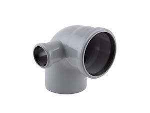 Коліно каналізаційне з відводом TA Sewage 50х110х110, 90° (в ліво)