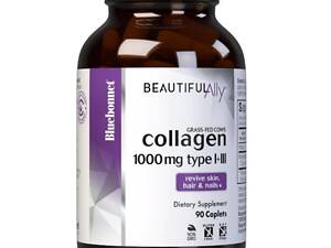 Коллаген Bluebonnet Nutrition Beautiful Ally Collagen Type I + III 90 Caplets