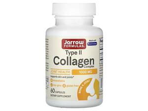 Колаген II типу, Type II Collagen, Jarrow Formula, комплекс, 1000 мг, 60 капсул (500 мг у капсулі)