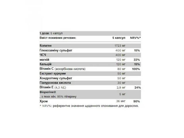 Колаген Pure Gold CollaBeauty 125 caps (1086-2023-10-6039) - Фото 2