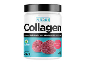 Коллаген Pure Gold Protein Collagen 300 г Raspberry