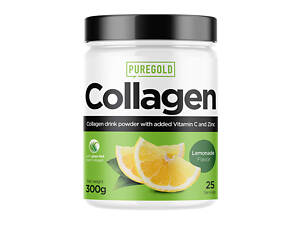 Коллаген Pure Gold Protein Collagen 300 г Lemonade