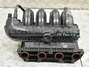 Коллектор впускной пластик VW Fox 1.4 8V 2005-2011 030129711CF 376911