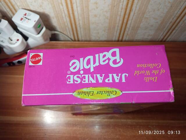 Коллекционная Кукла Барби 1995 Japanese Barbie Collector Edition - 14163 Коллекция 'Dolls of the World' НОВАЯ из США - Фото 5