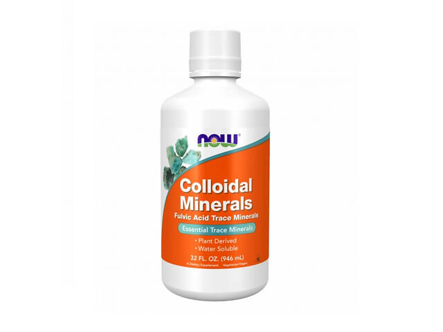 Колоїдні мінерали Now Foods Colloidal Minerals Liquid 32oz (1086-2022-10-0978) - Фото 1
