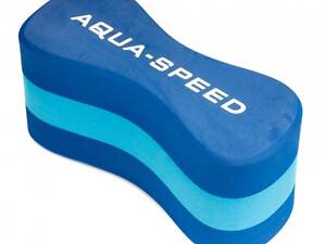 Колобашка для плавания Aqua Speed ​​Junior 3 Layesr Pullboy 20x8x10cм Синий/Голубой (1000-149-01)