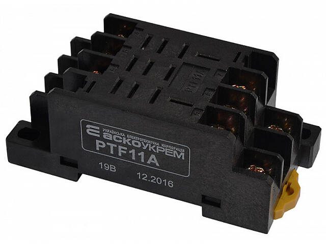 Колодка 10А 3к 220V AC LY3 для промежуточного реле [A0090060002] PTF11A АСКО