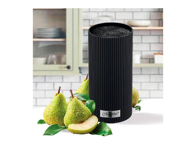 Колодка для ножів Maestro 220 x 110мм чорна (MR-1437-BLACK) - Фото 5