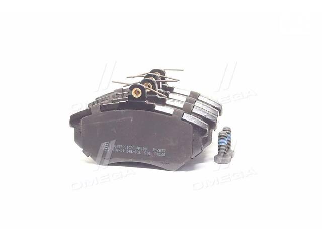 Колодка гальм. диск. AUDI/SEAT/VW AUDI/SEAT/VW передн. (вир-во ABS) 36789 UA51