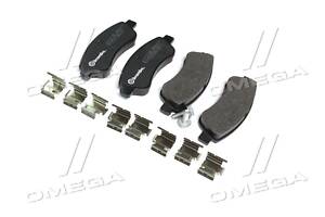 Колодка тормозов. диск. CITROEN C3, C4, DS3 PEUGEOT 206, 207 передн. (выр-во BREMBO) P 61 066 RU51