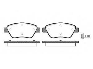 Колодка гальм. диск. FIAT DOBLO (119)(223) (0301-) передн. (вир-во REMSA) REMSA 085810 на FIAT DOBLO (223, 119)