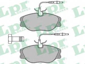 Колодка гальм. диск. FIAT SCUDO, PEUGEOT 806 передн. (вир-во LPR) LPR 05P498 на FIAT SCUDO Combinato (220P)