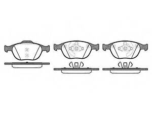 Колодка гальм. диск. FORD FOCUS (DAW, DBW, DNW), TRANSIT передн. (вир-во REMSA) REMSA 098400 на FORD FOCUS (DAW, DBW)