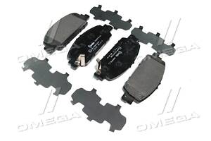 Колодка тормозов. диск. HONDA ACCORD 2013 г. передн. (выр-во BREMBO) P 28 077 RU51