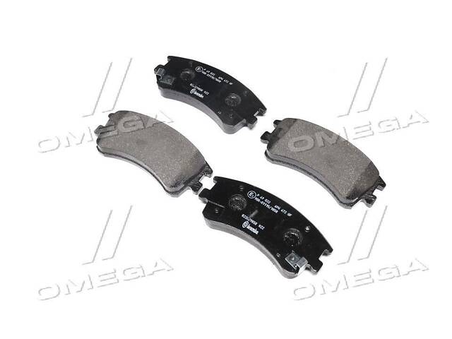 Колодка гальм. диск. MAZDA 6 (GG, GY) передн. (вир-во BREMBO) P 49 032 UA51