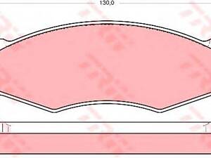 Колодка гальм. диск. NISSAN передн. (вир-во TRW) TRW GDB318 на NISSAN BLUEBIRD седан (U11)