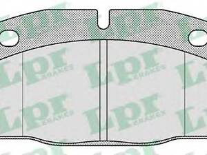 Колодка гальм. диск. OPEL ASCONA, CORSA, KADETT передн. (вир-во LPR) LPR 05P190 на OPEL VECTRA A Наклонная задняя часть