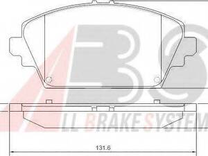 Колодка гальм. диск. HONDANISSAN ACCORDPRIMERA передн. (вир-во ABS) A.B.S. 37205 на ROVER 200 Наклонная задняя часть (XW