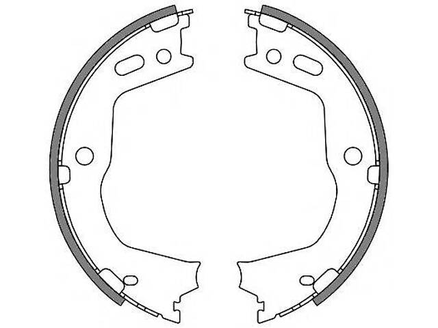 Колодка ручного тормоза REMSA 466600 на HYUNDAI GENESIS купе