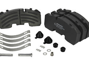 Колодка тормозная дисковая, комплект на ось BPW SKH (пр-во Winnard)