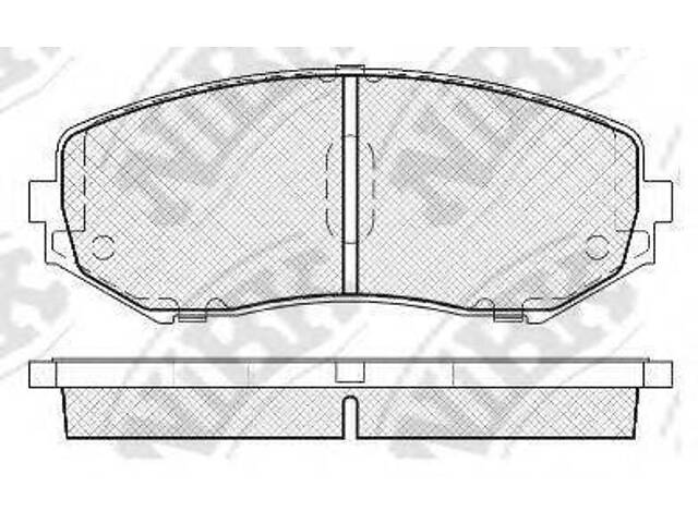 колодки гальм. NIBK PN9802 на SUZUKI ESCUDO II (JT)