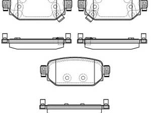Колодки гальмівні, MAZDA 3 (02/17-)