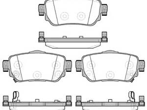 Колодки гальмівні, NISSAN (DONGFENG) X-TRAIL (11/08-)