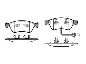 Колодки гальмівні, AUDI A6 Berlina/Avant (4F2)(4F5)(05/04-)