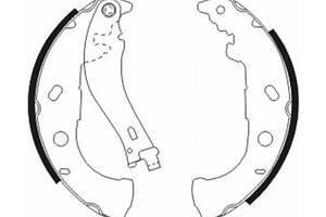 Колодки гальмівні барабанні, комплект