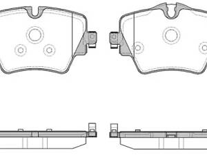 Колодки гальмівні, BMW 2 Active/Gran Tourer (F45)(F46) (09/14-)