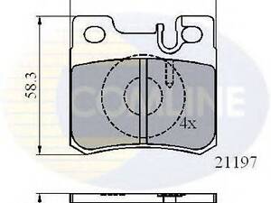 Колодки гальмівні дискові, комплект COMLINE CBP0226 на MERCEDES-BENZ 190 седан (W201)