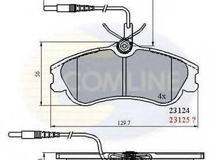 Колодки тормозные дисковые, комплект COMLINE CBP1174 PEUGEOT 306 Наклонная задняя часть (7A, 7C, N3, N5)