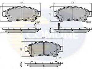 Колодки тормозные дисковые, комплект COMLINE CBP3260 на TOYOTA SCEPTER (_CV1_, _XV1_, _V1_)